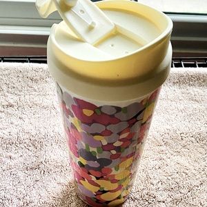 Kate Spade floral 16oz thermal mug